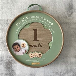 Kate & Milo Monthly Milestone Photo Cards